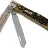 Case Mini Trapper Pocket Worn Olive Green Bone, Peach Seed, 38194, 6207 SS Pocket Knife 2 Case Mini Trapper Pocket Worn Olive Green Bone, Peach Seed, 38194, 6207 SS Pocket Knife -Case Knives Sales CE38194 01 case knives