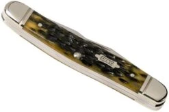 Case Muskrat Pocket Worn Olive Green Bone 25th Year Edition, Peach Seed, 38195, MUSKRAT SS Pocket Knife -Case Knives Sales CE38195 04 case knives