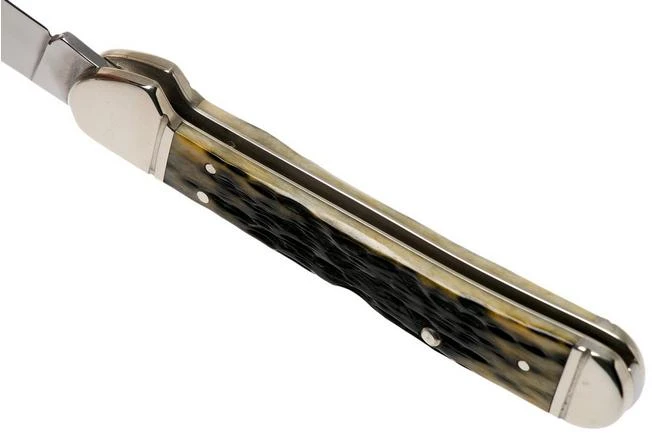 Case Copperlock, Pocket Worn Olive Green Bone, Peach Seed Jig, 38198, 61549L SS Pocket Knife 7 Case Copperlock, Pocket Worn Olive Green Bone, Peach Seed Jig, 38198, 61549L SS Pocket Knife - Image 5