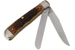 Case Trapper Brown Bone, Peach Seed Jig, 42650, 6254 SS Pocket Knife 7 Case Trapper Brown Bone, Peach Seed Jig, 42650, 6254 SS Pocket Knife -Case Knives Sales CE42650 02 case
