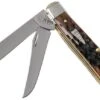 Case Mini Trapper Brown Bone, Peach Seed Jig, 42652, 6207 SS Pocket Knife 1 Case Mini Trapper Brown Bone, Peach Seed Jig, 42652, 6207 SS Pocket Knife -Case Knives Sales CE42652 01 case