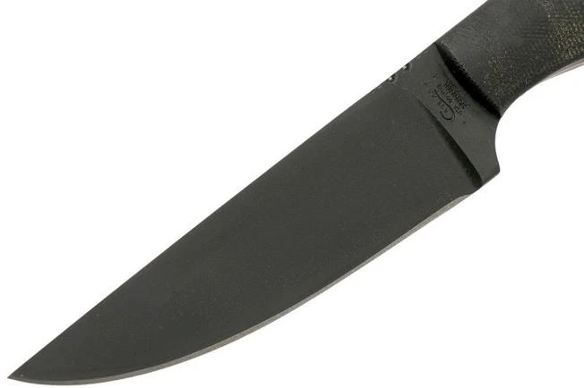 Case Winkler Skinner 43173 Kevin Holland, Black Canvas Laminate, Leather Sheath Hunting Knife 5 Case Winkler Skinner 43173 Kevin Holland, Black Canvas Laminate, Leather Sheath Hunting Knife - Image 3