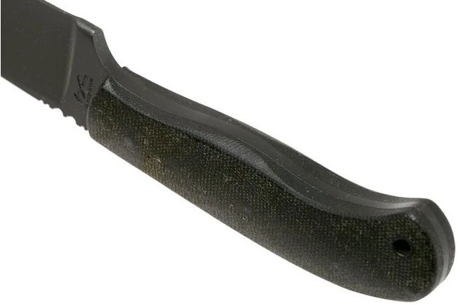 Case Winkler Skinner 43173 Kevin Holland, Black Canvas Laminate, Leather Sheath Hunting Knife 6 Case Winkler Skinner 43173 Kevin Holland, Black Canvas Laminate, Leather Sheath Hunting Knife - Image 4