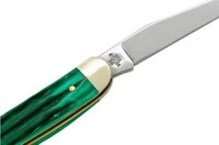 Case Kinfolk Jig Medium Texas Toothpick Jade Bone 48947, 610094 SS, Pocket Knife -Case Knives Sales CE48947 04 case