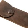 Case Soft Leather Sheath Medium, Dark Brown 50003 Leather Sheath -Case Knives Sales CE50003 01 case