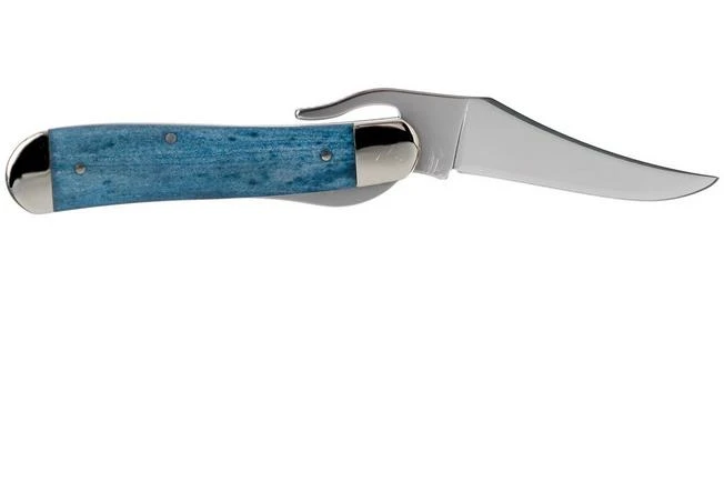 Case Russlock Mediterranean Blue Bone, Smooth, 52802, 61953L SS Pocket Knife 4 Case Russlock Mediterranean Blue Bone, Smooth, 52802, 61953L SS Pocket Knife - Image 2