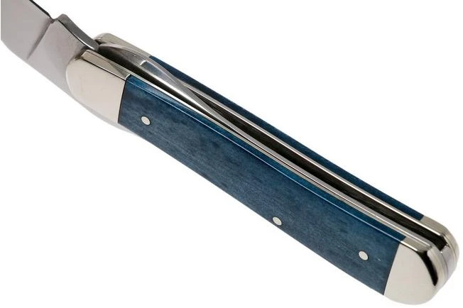 Case Russlock Mediterranean Blue Bone, Smooth, 52802, 61953L SS Pocket Knife 7 Case Russlock Mediterranean Blue Bone, Smooth, 52802, 61953L SS Pocket Knife - Image 5