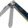 Case Mini Trapper Mediterranean Blue Bone, Smooth, 52803, 6207 SS Pocket Knife 2 Case Mini Trapper Mediterranean Blue Bone, Smooth, 52803, 6207 SS Pocket Knife -Case Knives Sales CE52803 01 case