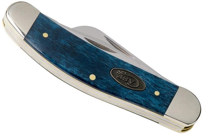 Case Sowbelly Mediterranean Blue Bone, Smooth, 52806, TB6339 SS Pocket Knife 6 Case Sowbelly Mediterranean Blue Bone, Smooth, 52806, TB6339 SS Pocket Knife - Image 4