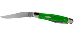 Case Muskrat Brilliant Green Bone, Smooth, 52822, MUSKRAT SS Pocket Knife -Case Knives Sales CE52822 03 case