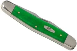 Case Muskrat Brilliant Green Bone, Smooth, 52822, MUSKRAT SS Pocket Knife -Case Knives Sales CE52822 04 case 1