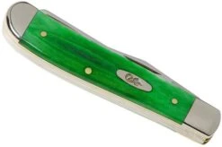 Case Mini Trapper Brilliant Green Bone, Smooth, 52824, 6207 SS Pocket Knife 9 Case Mini Trapper Brilliant Green Bone, Smooth, 52824, 6207 SS Pocket Knife -Case Knives Sales CE52824 04 case