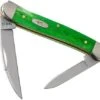 Case Mini Copperhead Brilliant Green Bone, Smooth, 52825, 62109W SS Pocket Knife -Case Knives Sales CE52825 01 case