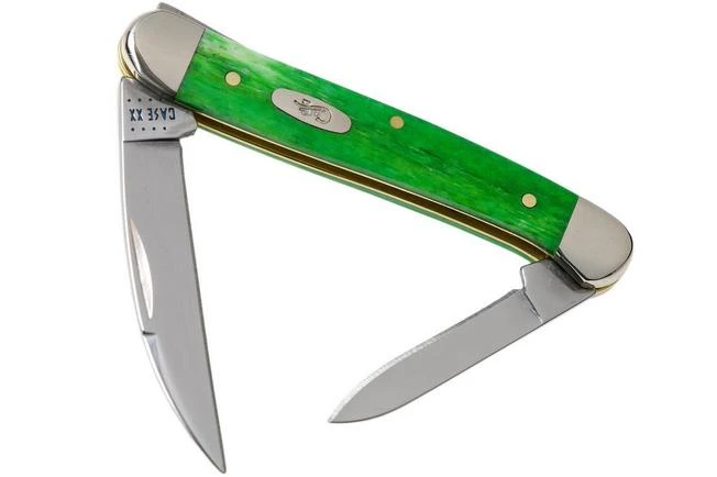 Case Mini Copperhead Brilliant Green Bone, Smooth, 52825, 62109W SS Pocket Knife 3 Case Mini Copperhead Brilliant Green Bone, Smooth, 52825, 62109W SS Pocket Knife