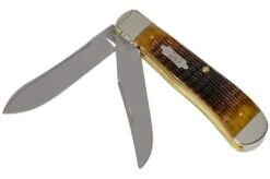 Case Panama Antique Bone, Rogers Corn Cob Jig, 52835, TB62546 SS Pocket Knife