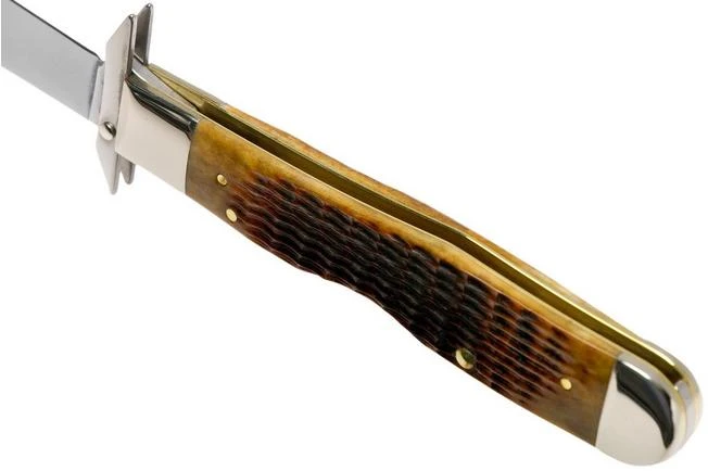 Case Cheetah Antique Bone, Rogers Corn Cob Jig, 52836, 6111 1/2L SS Pocket Knife 7 Case Cheetah Antique Bone, Rogers Corn Cob Jig, 52836, 6111 1/2L SS Pocket Knife - Image 5