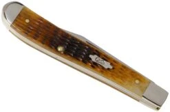 Case Slimline Trapper Antique Bone, Rogers Corn Cob Jig, 52839, 61048 SS Pocket Knife 12 Case Slimline Trapper Antique Bone, Rogers Corn Cob Jig, 52839, 61048 SS Pocket Knife -Case Knives Sales CE52839 04 case