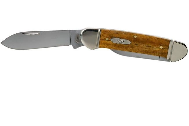 Case Canoe Antique Smooth Bone 58198, 62131 SS Pocket Knife 5 Case Canoe Antique Smooth Bone 58198, 62131 SS Pocket Knife - Image 3