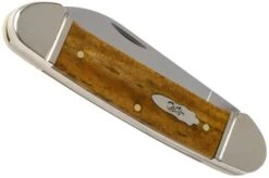 Case Canoe Antique Smooth Bone 58198, 62131 SS Pocket Knife -Case Knives Sales CE58198 04 case 1
