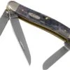 Case Medium Stockman Pocket Worn Grey Bone, Crandall Jig, 58413, 6318 CV Pocket Knife -Case Knives Sales CE58413 01 case