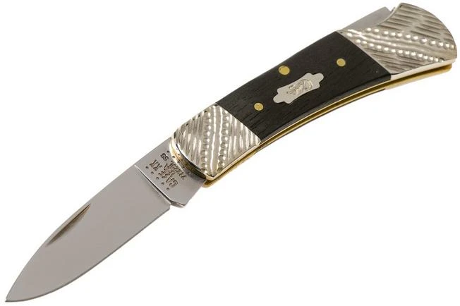 Case Lockback Ebony Wood, Worked Bolsters, 59672, 71225L SS Pocket Knife 5 Case Lockback Ebony Wood, Worked Bolsters, 59672, 71225L SS Pocket Knife - Image 3