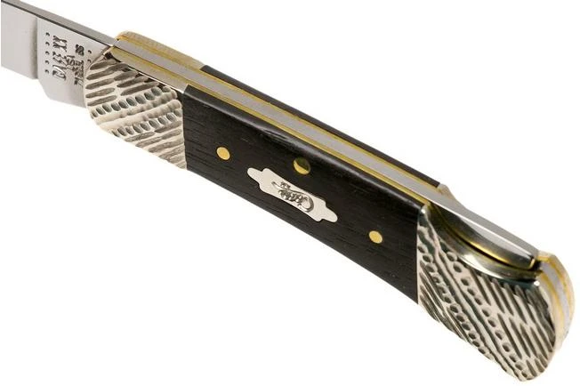 Case Lockback Ebony Wood, Worked Bolsters, 59672, 71225L SS Pocket Knife 8 Case Lockback Ebony Wood, Worked Bolsters, 59672, 71225L SS Pocket Knife - Image 6