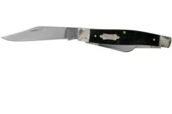 Case Large Stockman Ebony Wood, Worked Bolsters, 59673, 7375 SS Pocket Knife -Case Knives Sales CE59673 03 case 1