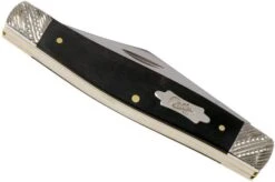 Case Large Stockman Ebony Wood, Worked Bolsters, 59673, 7375 SS Pocket Knife -Case Knives Sales CE59673 04 case