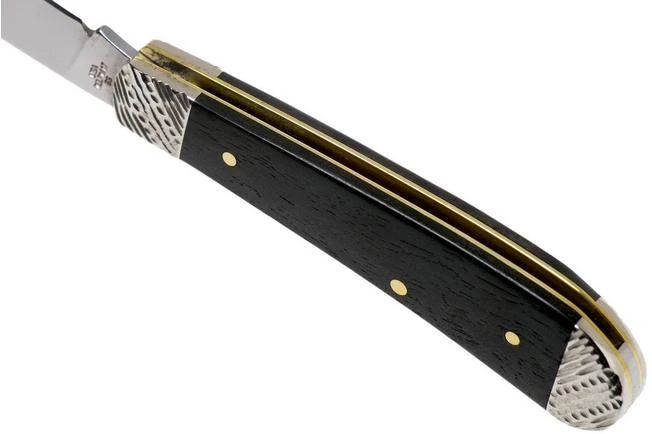 Case Sway Back Ebony Wood, Worked Bolsters, 59675, TB71117 SS Pocket Knife 7 Case Sway Back Ebony Wood, Worked Bolsters, 59675, TB71117 SS Pocket Knife - Image 5