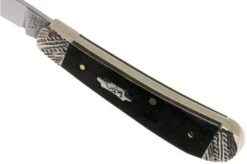 Case Sway Back Ebony Wood, Worked Bolsters, 59675, TB71117 SS Pocket Knife 14 Case Sway Back Ebony Wood, Worked Bolsters, 59675, TB71117 SS Pocket Knife -Case Knives Sales CE59675 06 case