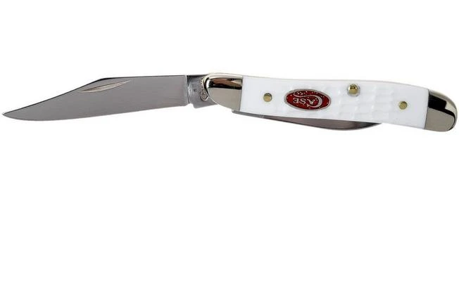 Case Peanut Sparxx White Synthetic, 60188, 6220 SS Pocket Knife 4 Case Peanut Sparxx White Synthetic, 60188, 6220 SS Pocket Knife - Image 2