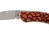 Case X Woodchuck Executive Lockback Brushed Stainless, Giraffe, 64320, M1300L SS Pocket Knife -Case Knives Sales CE64320 01 case knives