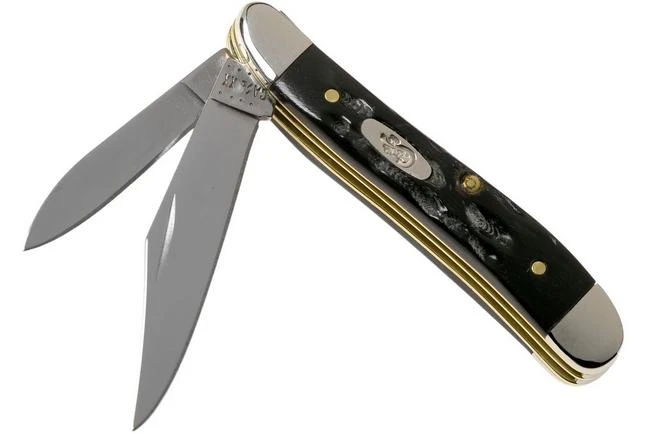 Case Peanut Jigged Buffalo Horn 65014, BH220 SS Pocket Knife 3 Case Peanut Jigged Buffalo Horn 65014, BH220 SS Pocket Knife