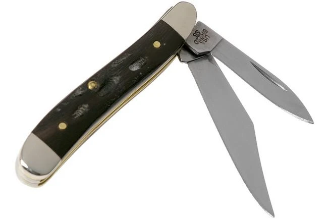 Case Peanut Jigged Buffalo Horn 65014, BH220 SS Pocket Knife 4 Case Peanut Jigged Buffalo Horn 65014, BH220 SS Pocket Knife - Image 2