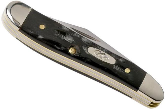 Case Peanut Jigged Buffalo Horn 65014, BH220 SS Pocket Knife 6 Case Peanut Jigged Buffalo Horn 65014, BH220 SS Pocket Knife - Image 4