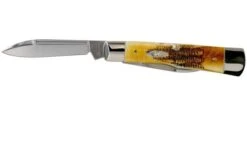 Case Gunstock 6.5 BoneStag, 65322, 6.52130 SS Pocket Knife -Case Knives Sales CE65322 03 case