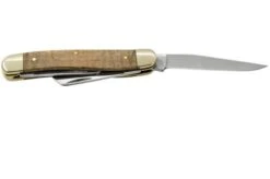 Case Small Stockman Curly Maple 71232, 7318 SS 2023 Show Special, Pocket Knife -Case Knives Sales CE71232 02 case