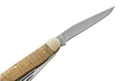 Case Small Stockman Curly Maple 71232, 7318 SS 2023 Show Special, Pocket Knife -Case Knives Sales CE71232 05 case