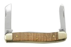 Case Small Stockman Curly Maple 71232, 7318 SS 2023 Show Special, Pocket Knife -Case Knives Sales CE71232 06 case