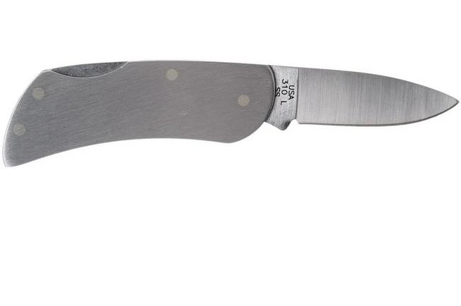 Case Lockback Brushed Stainless, 07205, M1310L SS Pocket Knife 4 Case Lockback Brushed Stainless, 07205, M1310L SS Pocket Knife - Image 2