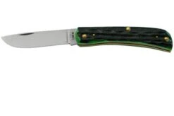 Case Jig Sod Buster Jr, Hunter Green Bone, Deep Canyon, 75832, 6137 SS, Pocket Knife
