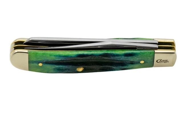 Case Jig Mini Trapper, Hunter Green Bone, Deep Canyon, 75834, 6207 SS, Pocket Knife 8 Case Jig Mini Trapper, Hunter Green Bone, Deep Canyon, 75834, 6207 SS, Pocket Knife - Image 6