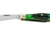 Case Small Swell Center Jack, Hunter Green Bone, Deep Canyon, 75837, 6225 1/2 SS, Pocket Knife -Case Knives Sales CE75837 01 case