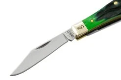 Case Small Swell Center Jack, Hunter Green Bone, Deep Canyon, 75837, 6225 1/2 SS, Pocket Knife -Case Knives Sales CE75837 03 case