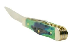 Case Small Swell Center Jack, Hunter Green Bone, Deep Canyon, 75837, 6225 1/2 SS, Pocket Knife -Case Knives Sales CE75837 05 case