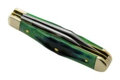 Case Small Swell Center Jack, Hunter Green Bone, Deep Canyon, 75837, 6225 1/2 SS, Pocket Knife -Case Knives Sales CE75837 06 case