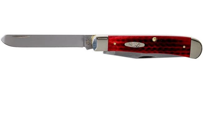 Case Trapper Pocket Worn Old Red Bone, 00783, 6254 SS Pocket Knife 4 Case Trapper Pocket Worn Old Red Bone, 00783, 6254 SS Pocket Knife - Image 2