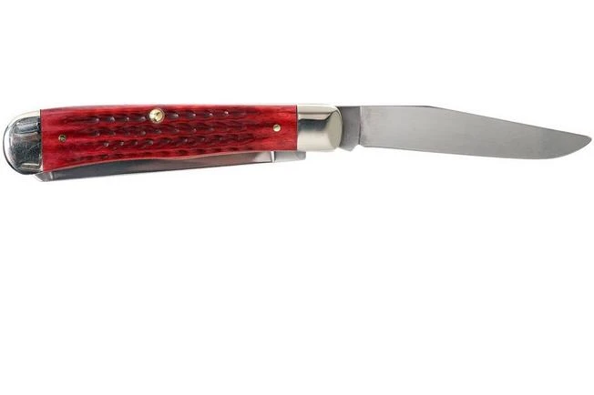 Case Trapper Pocket Worn Old Red Bone, 00783, 6254 SS Pocket Knife 5 Case Trapper Pocket Worn Old Red Bone, 00783, 6254 SS Pocket Knife - Image 3