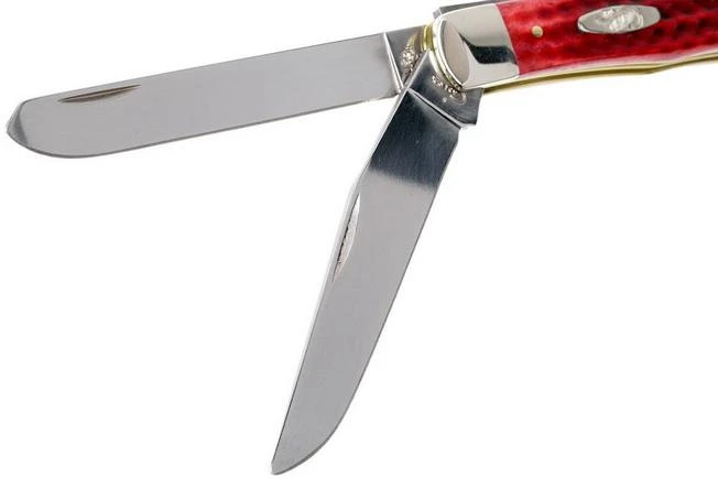 Case Trapper Pocket Worn Old Red Bone, 00783, 6254 SS Pocket Knife 6 Case Trapper Pocket Worn Old Red Bone, 00783, 6254 SS Pocket Knife - Image 4