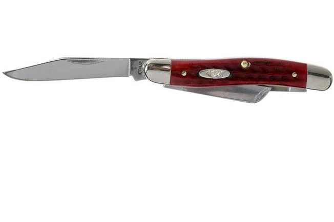 Case Medium Stockman Pocket Worn Old Red Bone, 00786, 6318 SS Pocket Knife 5 Case Medium Stockman Pocket Worn Old Red Bone, 00786, 6318 SS Pocket Knife - Image 3